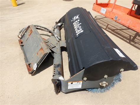 best skid steer angle broom|skid steer push broom attachment.